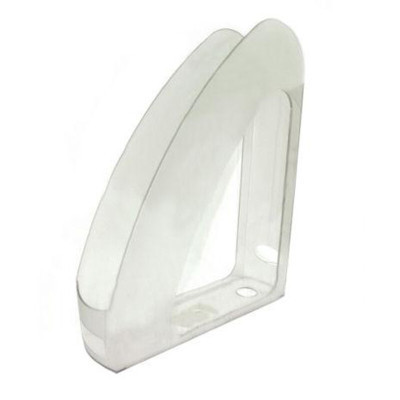 Лоток для бумаг Economix вертикальный с передней стенкой Радуга пластик, дымчатый (E80531-17) Винница - изображение 1