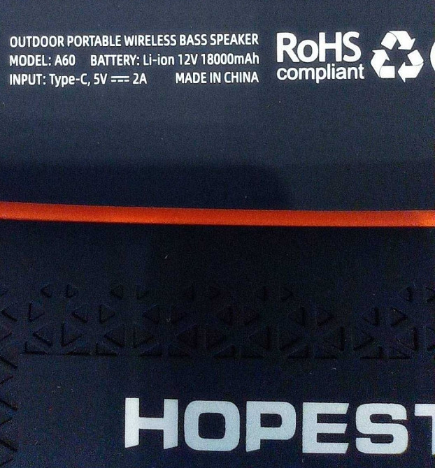 Hopestar A60 100w - Bluetooth колонки черные (Оригинал) Киев - изображение 5