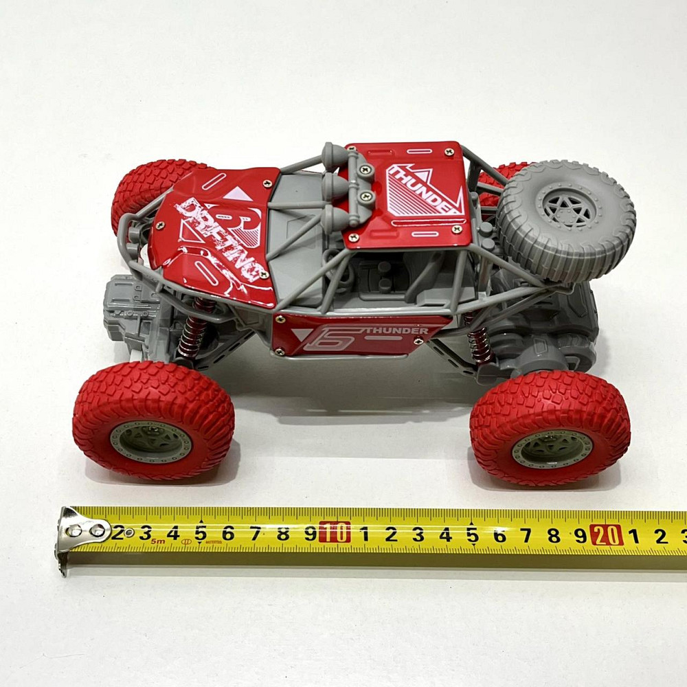 Машинка джип на радіокеруванні годинник + пульт з амортизацією 1:20 Червона (UD2201AS) Чернігів - фото 9