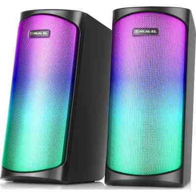 Акустическая система REAL-EL S-135 USB Black (EL121100019) Винница