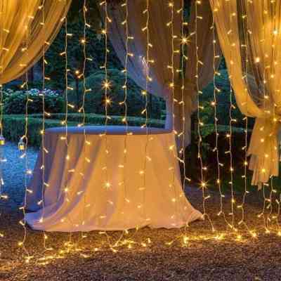 Гирлянда ColorWay Штора занавес 3 x 2 м 240 LED USB теплый цвет (CW-GW-240L32U) Винница