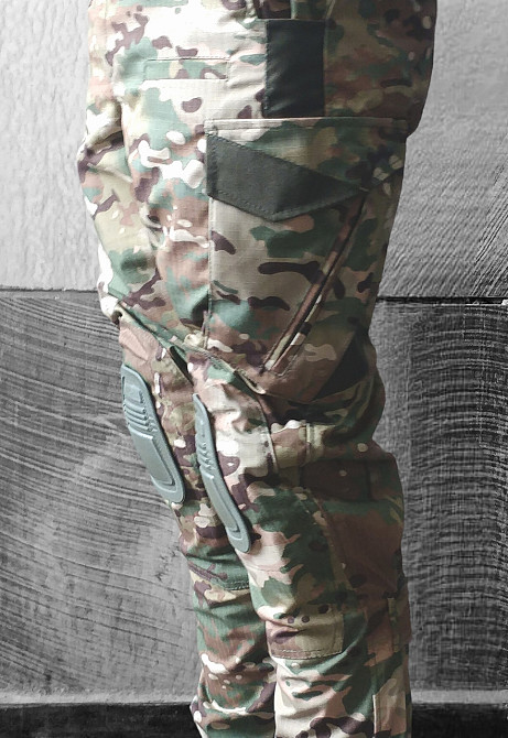 Штаны мужские корд с наколенниками мультикам Одесса - изображение 7