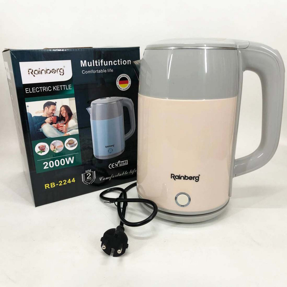 Гарний електрочайник Rainberg RB-2244 2000 Вт 2 л, Електрочайник відмінний, Електричний чайник DL-21 Івано-Франківськ - фото 2