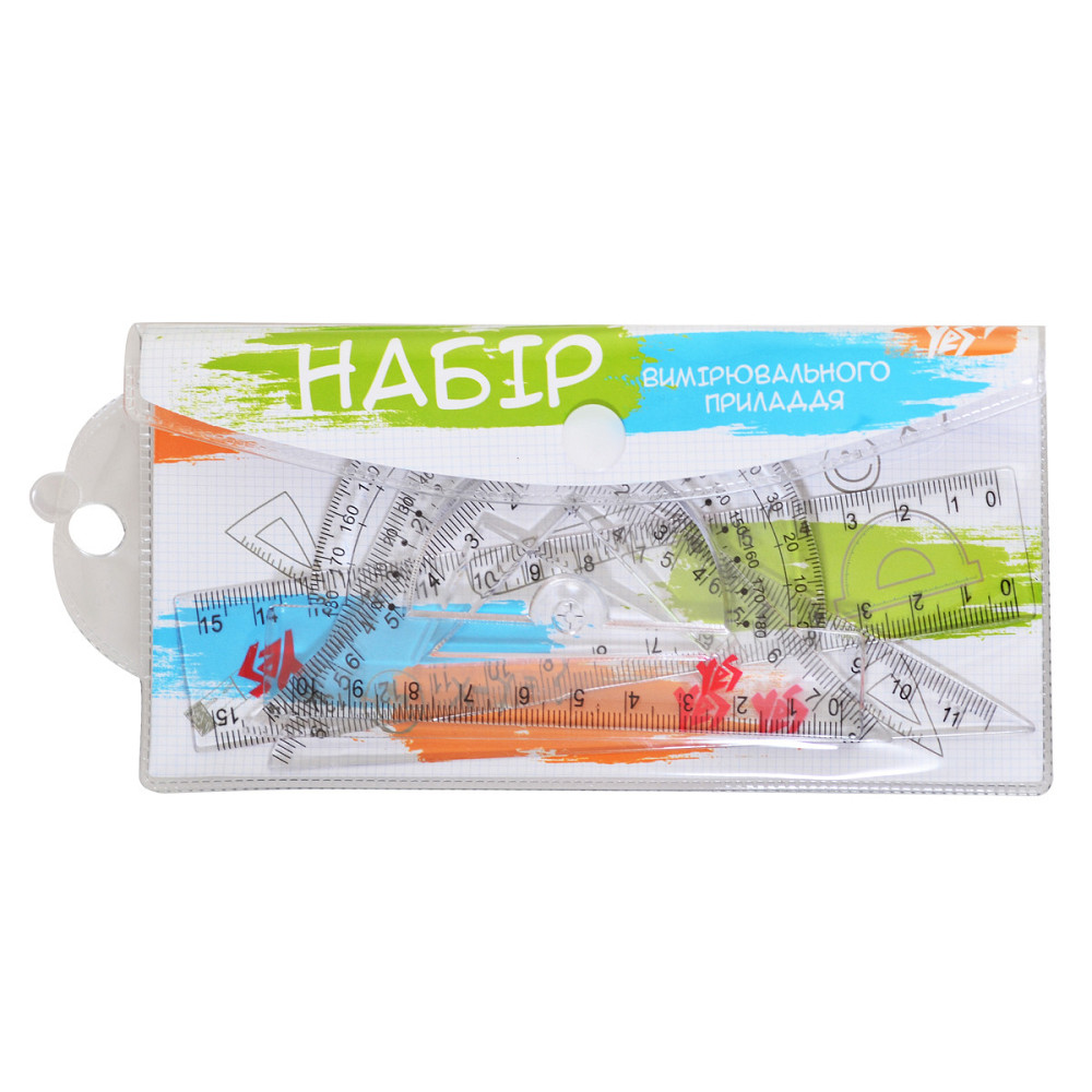 Набір лінійок пластикових "Yes" (3 предмети) "Pusheen.",15 см 370688  , шт Київ - фото 1