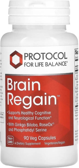 Комплекс для мозгу Protocol for Life Balance  Brain Regain 90 вег капс Київ - фото 1