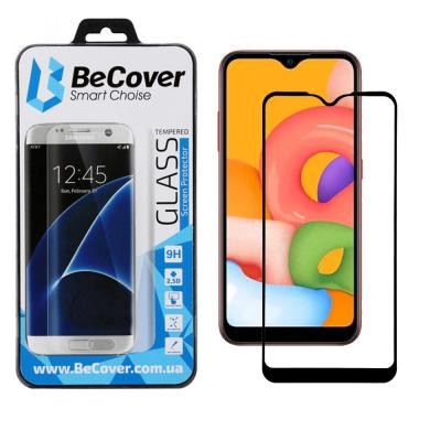 Скло захисне BeCover Samsung Galaxy A01 SM-A015 Black (704666) Вінниця - фото 1