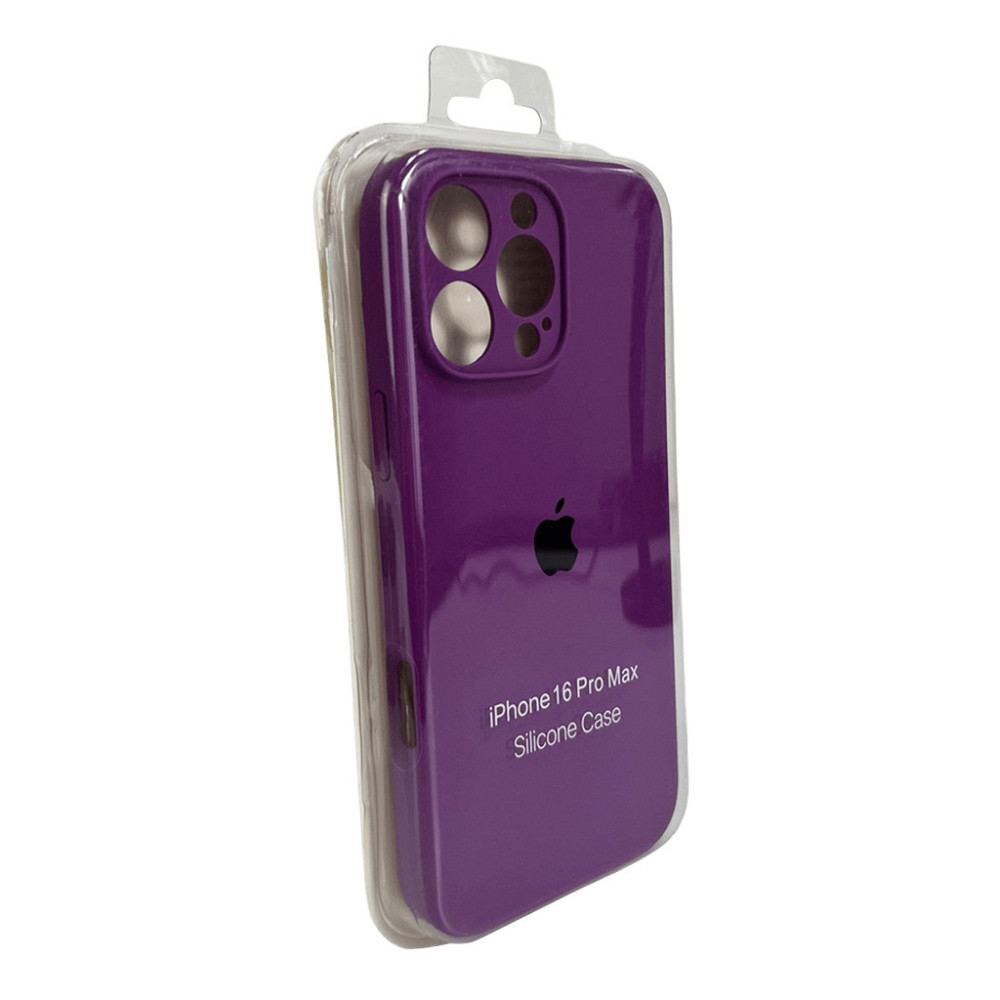 Чохол для смартфона Silicone Full Case AA Camera Protect for Apple iPhone 16 Pro 19,Purple Київ - фото 2