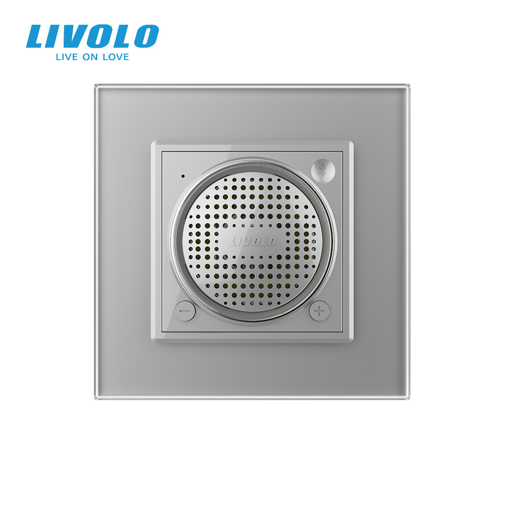 LIVOLO Bluetooth колонка LIVOLO сіра матова скло Коломыя - изображение 8