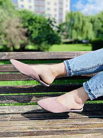 RONE Шльопанці жіночі RONE B-173 пудра (літо, замша натуральна) (3839) 39 Коломия