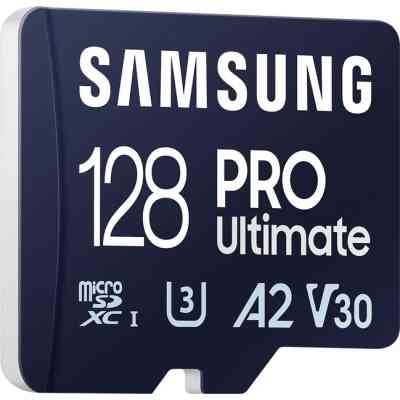 Карта пам&apos;яті Samsung 128GB microSDXC class 10 UHS-I U3 V30 A2 Pro Ultimate (MB-MY128SA/WW) Вінниця