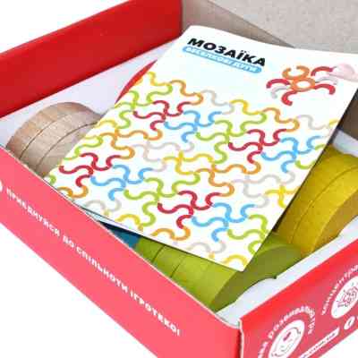 Розвиваюча іграшка Ігротеко Мозаїка ВЕСЕЛКОВІ ДУГИ 24 елементів (900507) Вінниця