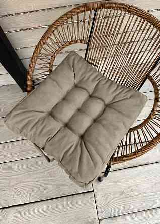 Подушка для стульев (50x50х8 см) Decorator Sawana цвет бежевый 84-134 Киев