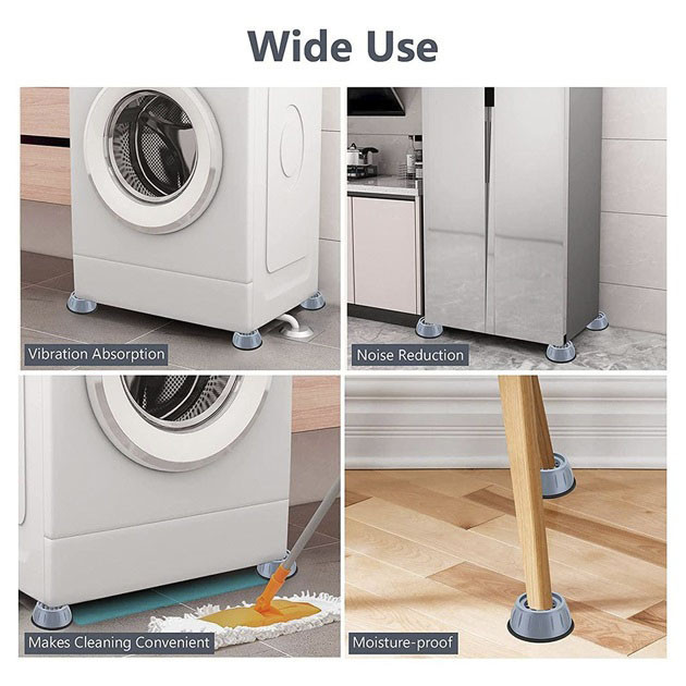 Антивибрационные подкладки усиленные, Подставки для ножек стиральной машины, Подставки KJ-597 под стиралку Киев - изображение 3