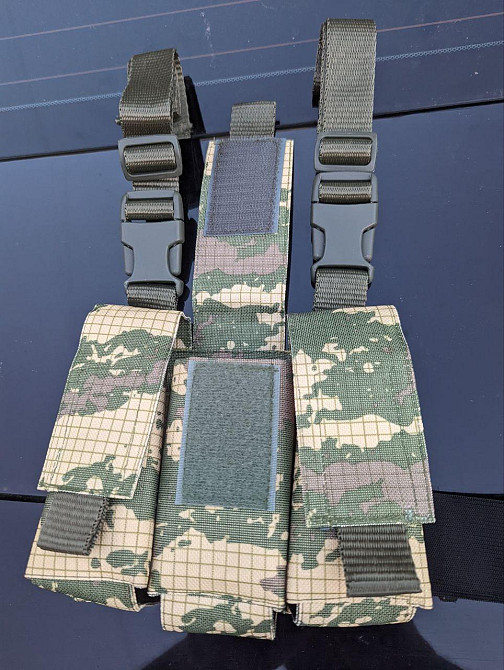 Підсумок ВОГ підгранатник на 3 гранати для РПС на стегно та пояс Кольори: Хижак, Олива (виробник) "K Днепр - изображение 2