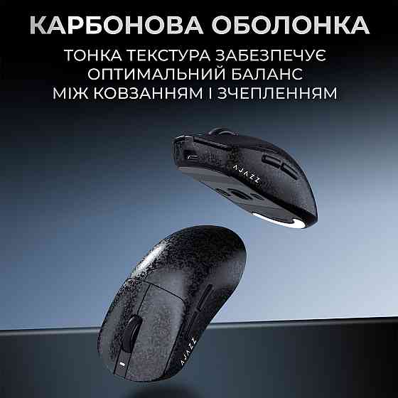 Миша бездротова Ajazz AJ199 Max Black (AJ199-MAX-B) ( 22660 ) Харків