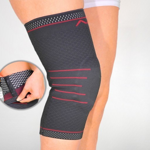 Бандаж на коліно трикотажний з кільцем та вставками Orthopoint REF-700 фіксатор колінного суглоба, Розмір XL Кам'янець-Подільський - фото 2