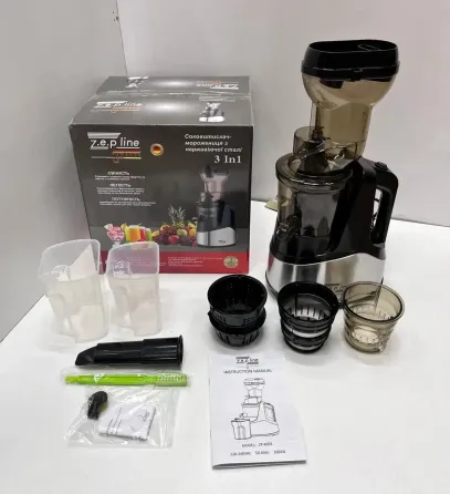 Соковыжималка-мороженица 3в1 Zepline ZP- 6058 3000 Вт из нержавеющей стали Коломия