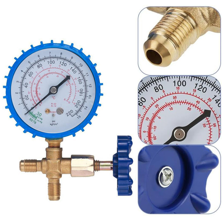 Манометрический коллектор с вентилем для заправки фреона Киев - изображение 11