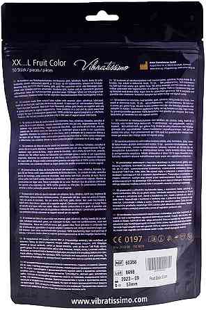 Презервативи - Vibratissimo XX ... L Fruit Color, 57 мм, 50 шт. Sex Aura Київ