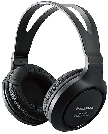 Дротові повнорозмірні навушники Panasonic RP-HT161E-K (Чорний) Вінниця - фото 1
