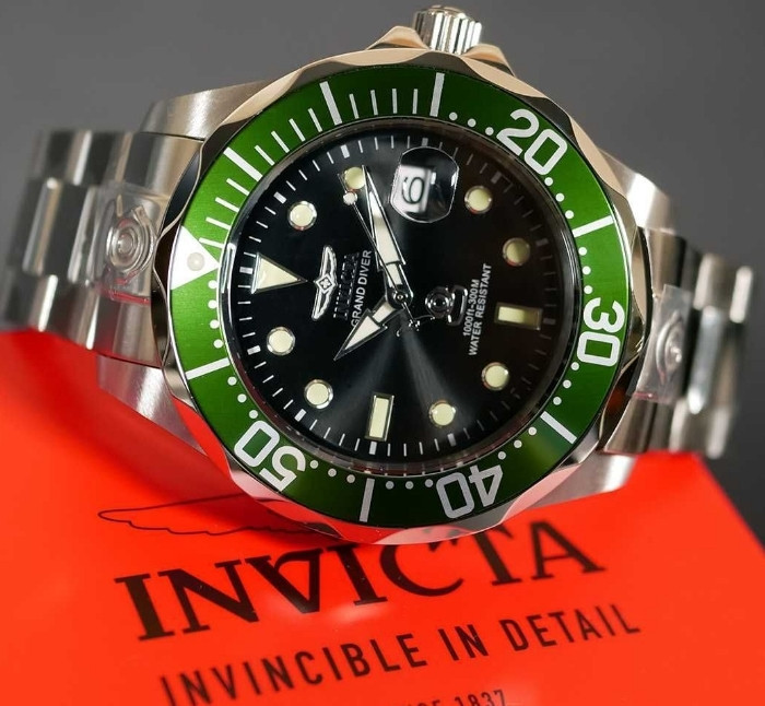 Invicta 3047 Green Grand Diver Automatic 47mm
з механізмом Seiko. Харків - фото 8