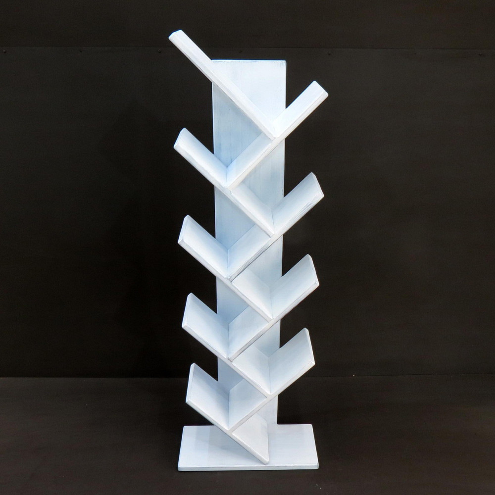 Книжковий стелаж "Муракамі 9" шеббі Миколаїв - фото 1