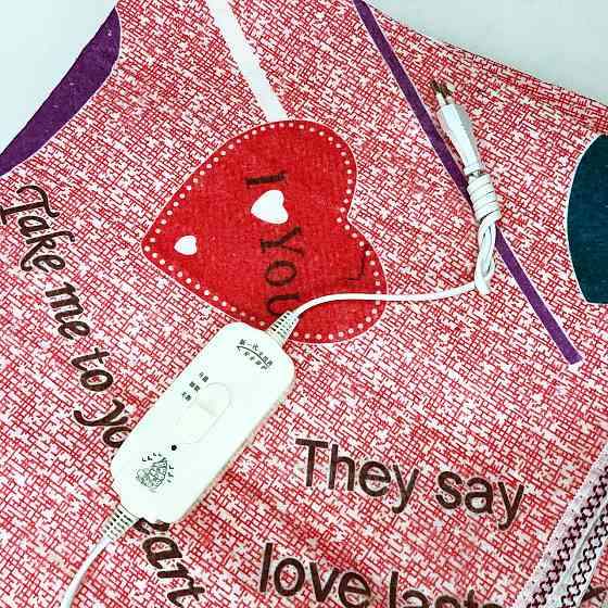 Електро ковдра електрична Electric Blanket 170х150 см, Електричне простирадло для дому NQ-26 Одеса