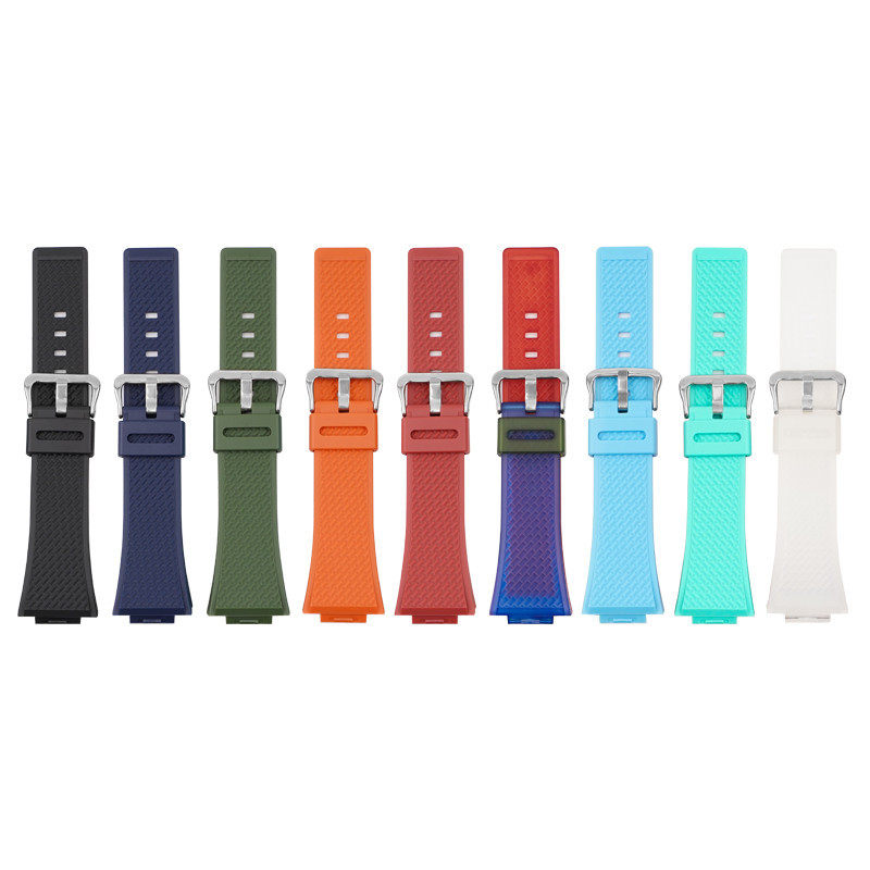 Ремешок для Casio G-Shock GA-100/110 Transl-Red-Blue SI SBR Киев - изображение 5