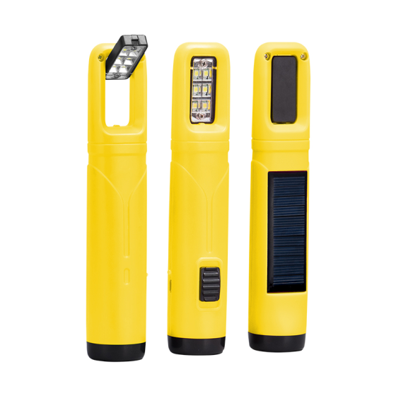 Акумуляторний світлодіодний ліхтарик COOLAPA 150lm 1500mAh на сонячній батареї та USB кишеньковий для кемпінгу Київ