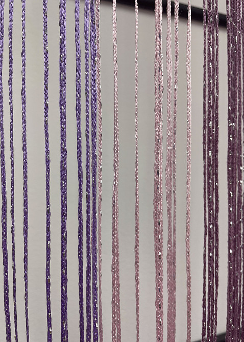 Шторы-нити с люрексом Малиновый с сиренево-розовым 300х300см 1 шт (61-075) Киев - изображение 8