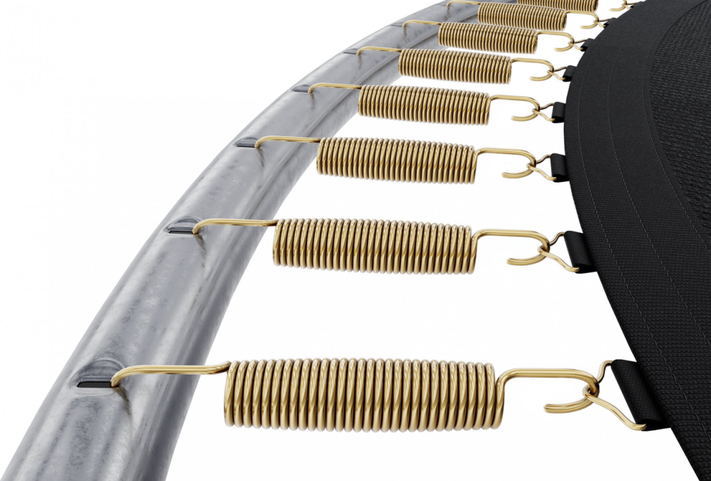 Батут дитячий LEOBRO Premium 252 см із внутрішньою захисною сіткою 8FT Київ - фото 3