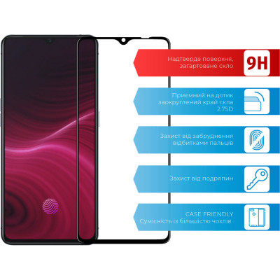 Стекло защитное ACCLAB Full Glue Realme X2 Pro (1283126508387) Винница - изображение 2