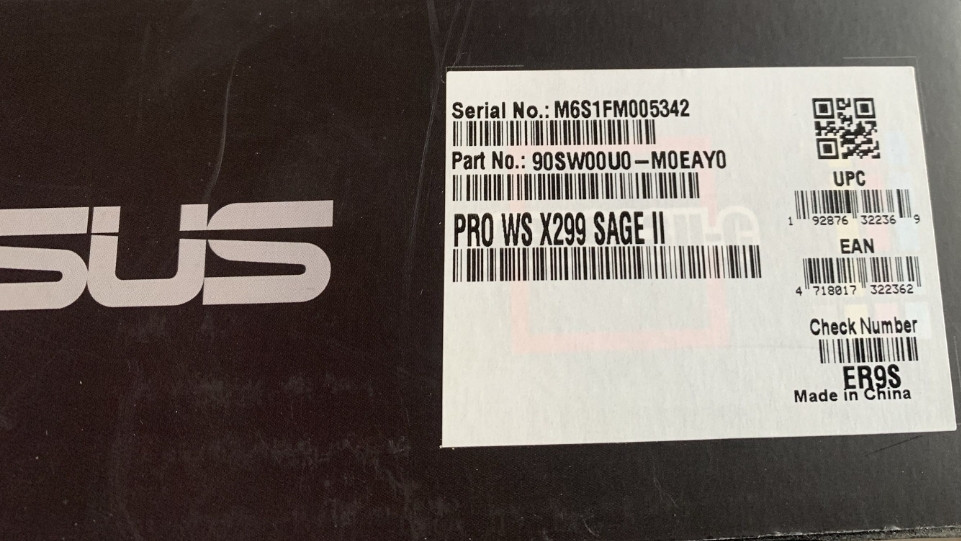 Материнська плата  Asus Pro WS X299 SAGE II Київ - фото 2