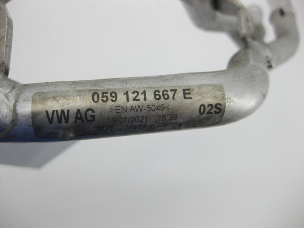 VAG  059121667E Алюмінієві трубки ОЖ двигуна Одеса - фото 5