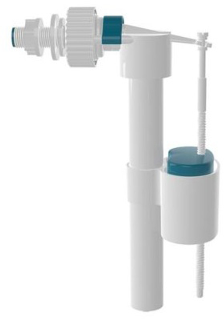 Клапан наповнення поплавковий бокової подачі води 1/2 пластикова різьба NOVA Харків - фото 1