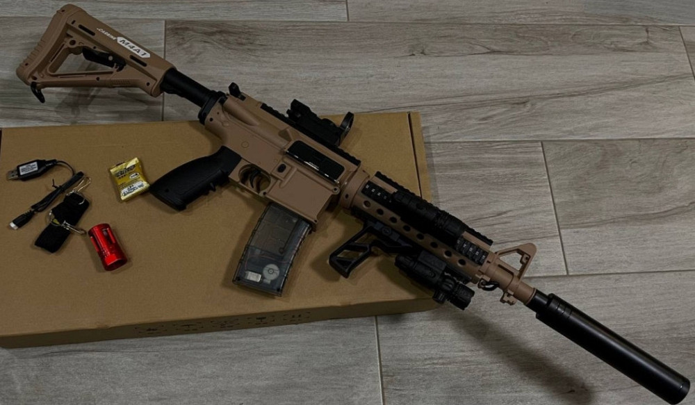 Професійний орбізний автомат М4А1, професійний гель бластер , орбіган. Харків - фото 1