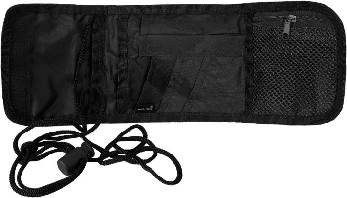 Повсякденний Гаманець із шнурком та системою Molle Mil-Tec від Sturm (15820002) Black Нововолинськ - фото 6