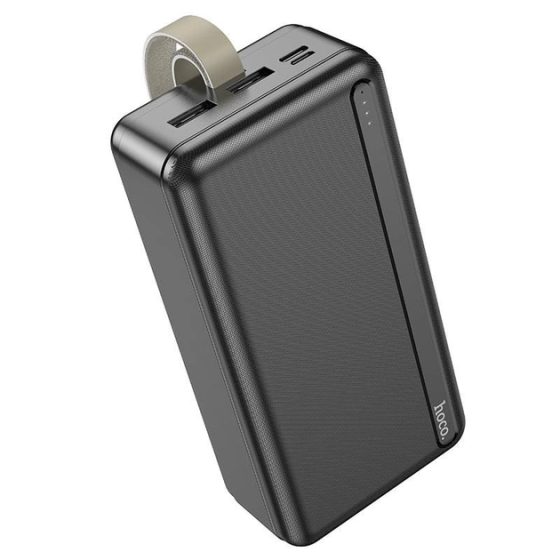 Универсальная мобильная батарея Power bank Hoco J91B 30000mAh (Черный) Винница