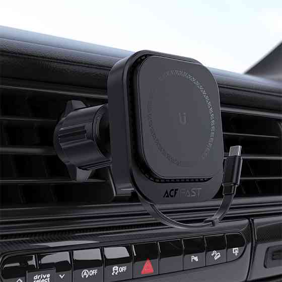 Автомобільне кріплення для смартфона D32 Magnetic wireless charging Acefast Винница