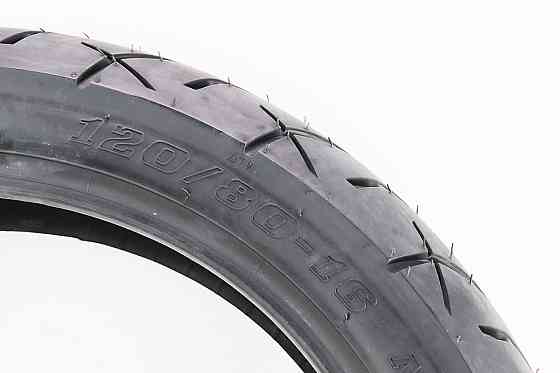 Шина 120/80-16 безкамерна, шосейний малюнок SV H310 Киев