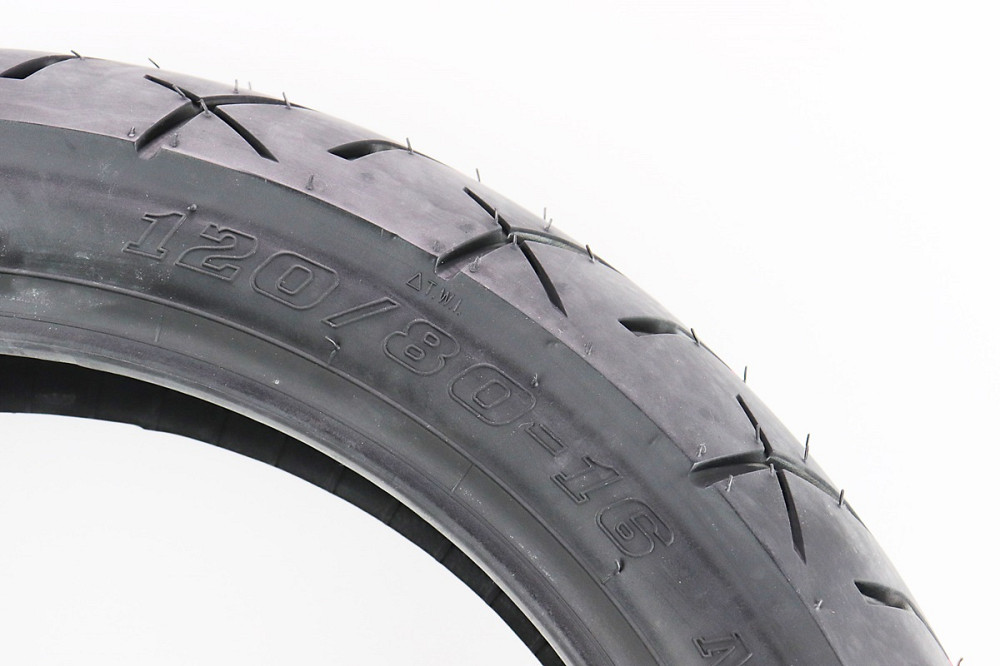 Шина 120/80-16 безкамерна, шосейний малюнок SV H310 Київ - фото 2