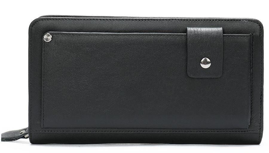 Клатч мужской с ремнем Vintage 14664 Черный Киев - изображение 1