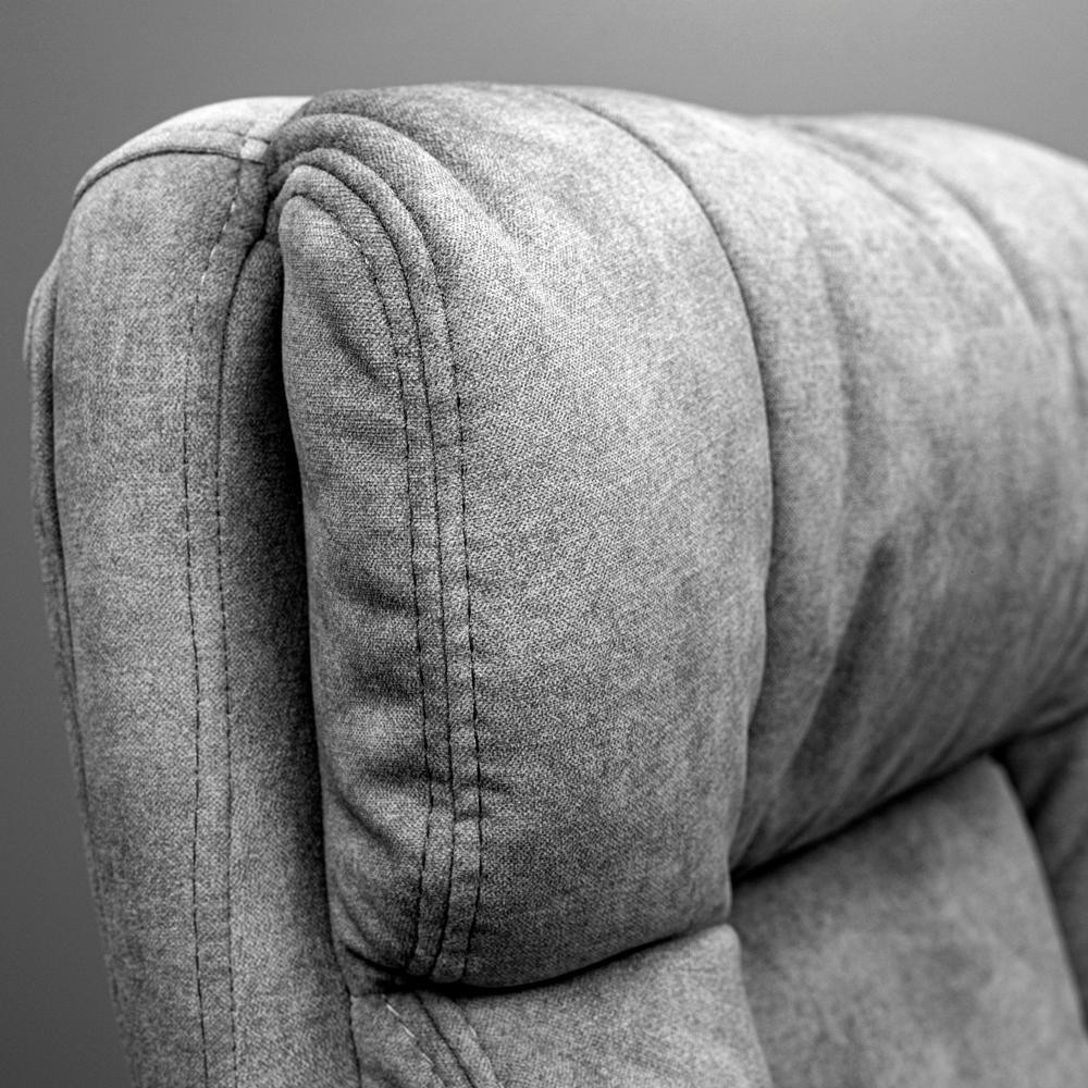 Офісне крісло керівника ManhattanDesign Хром Tilt М-1 Salvia Gray (Прогумовані колеса) Днепр - изображение 9