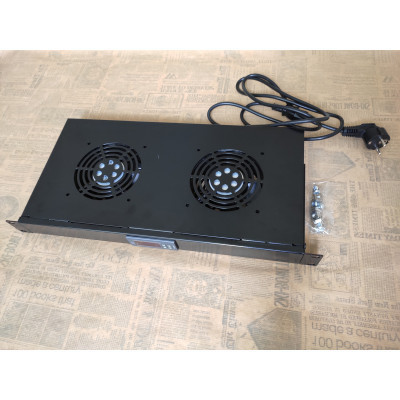 Вентиляторний модуль 2 вент. з термостатом Kingda (KD-301-8) Вінниця - фото 4