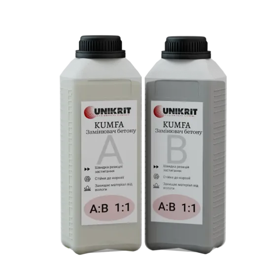 Бетонный заменитель Unikrit Kumfa Харьков