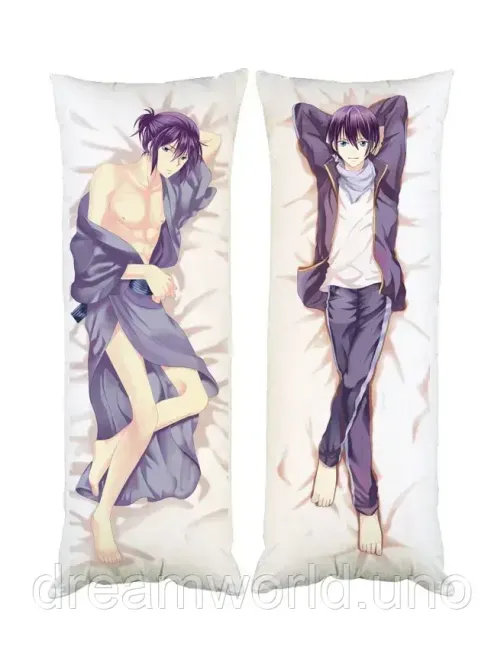 Подушка дакімакура Ято Бездомний Бог декоративна парова подушка для обіймання двостороння 30х60 Харків - фото 1
