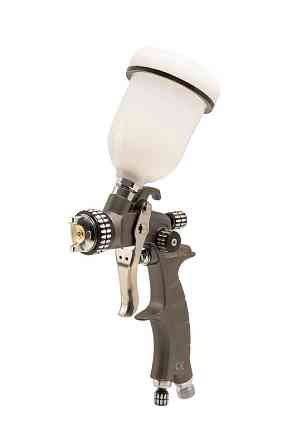 Фарбопульт пневматичний MASTERTOOL HVLP HQ MINI ВПЛБ 100 мл Ø 1,0 мм круглий/плоский факел 200 л/хв 1,5-3 бар 80-8980 Коломыя