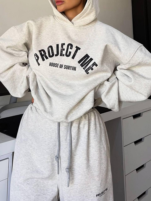 Женский стильный костюм двойка Турецкая тринитка пенье + кашкорсе. Одесса - изображение 3