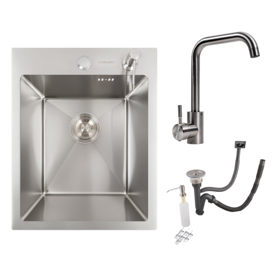 VALESO Комплект для кухні: Мийка Valeso Handmade (40x50 см) + Змішувач Valeso NS02A Киев