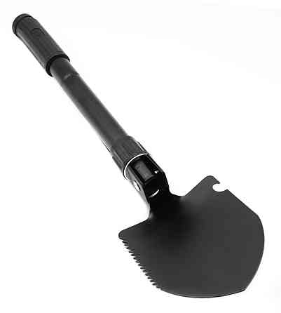 Лопата саперська складна H-139 / Чехол "Камуфляж" / чорна мала Дніпро